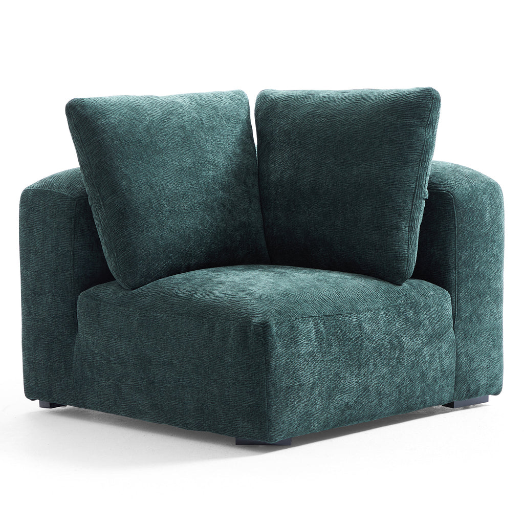 Le canapé d'angle Empress Green