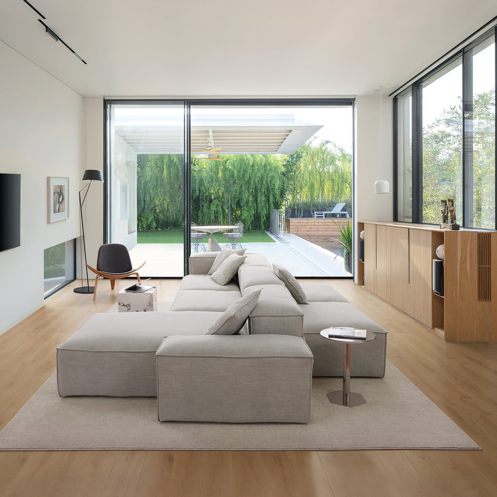 Canapé sectionnel double face Freedom Modular New Gray