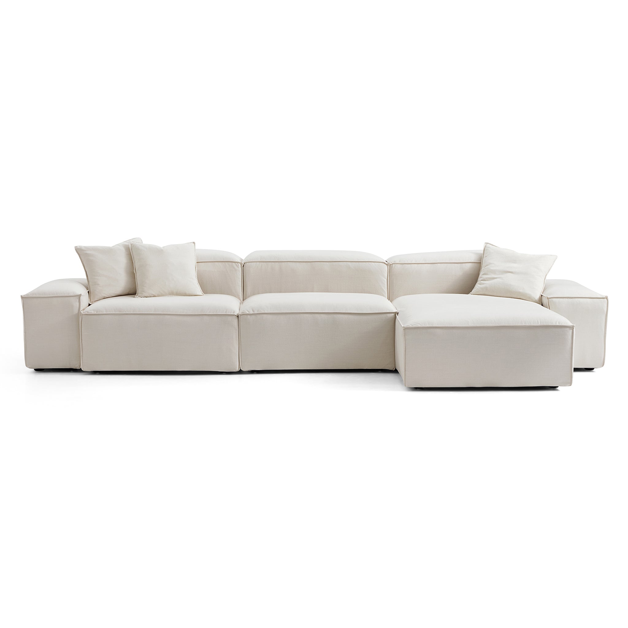 Freedom Modular Beige Sectional Sofa