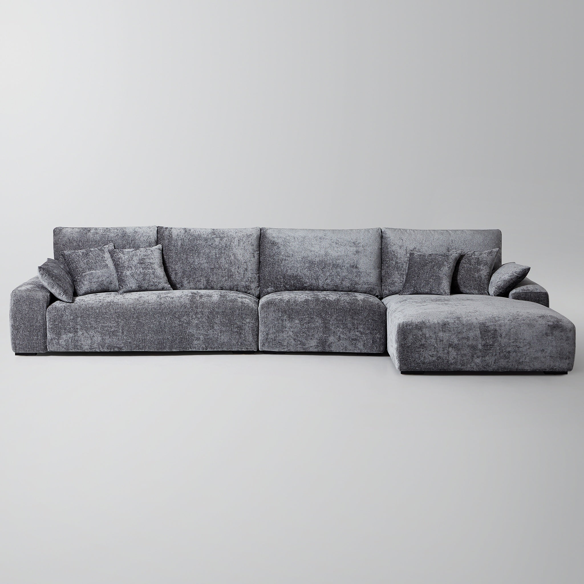 Le canapé d'angle beige Empress