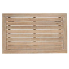 Ensemble de salon de jardin en bois pour 4 personnes avec coussins