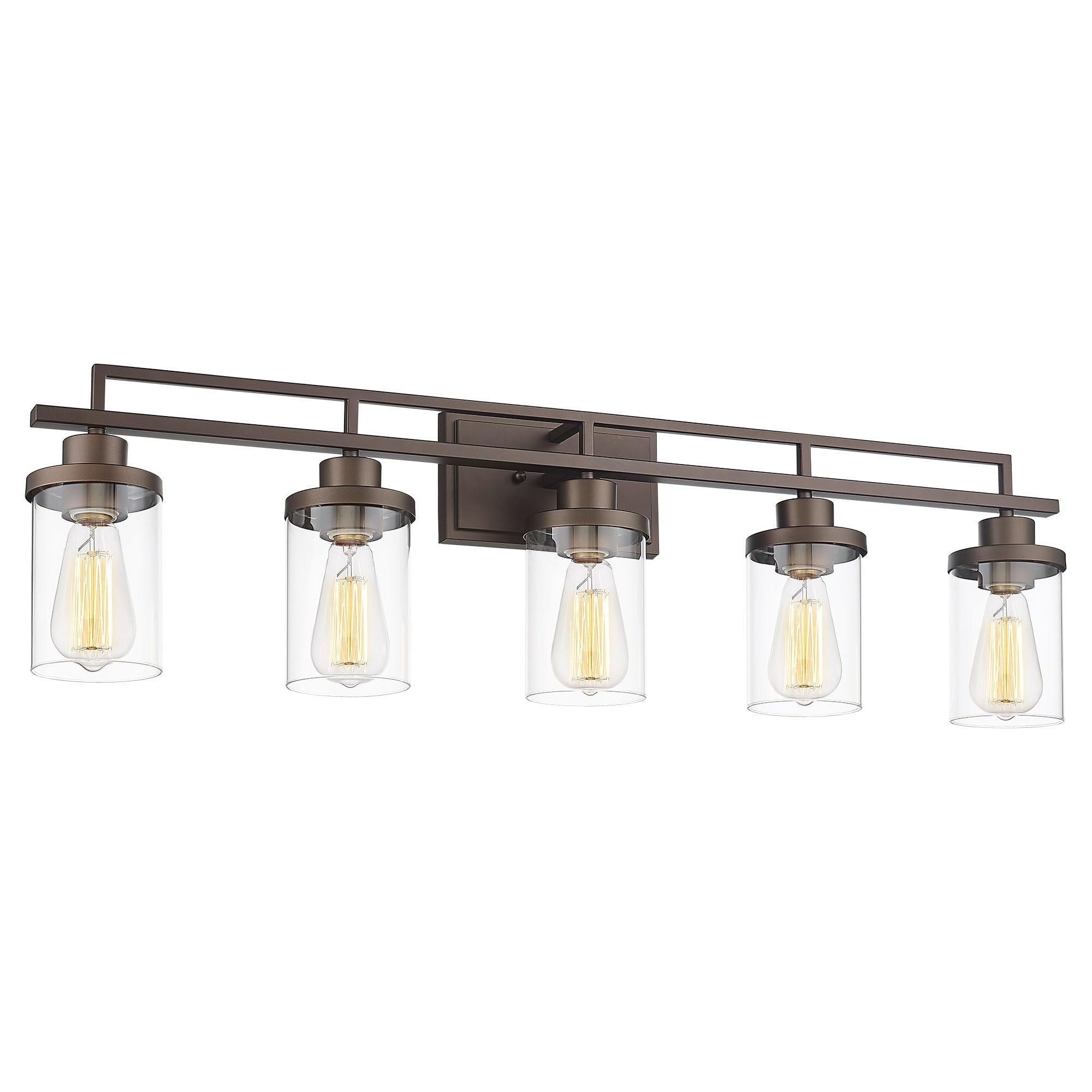 Luminaire de salle de bain vintage à 4, 5 ou 6 lampes