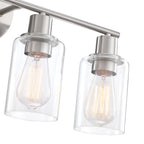 Luminaires de salle de bain vintage à 4 lampes