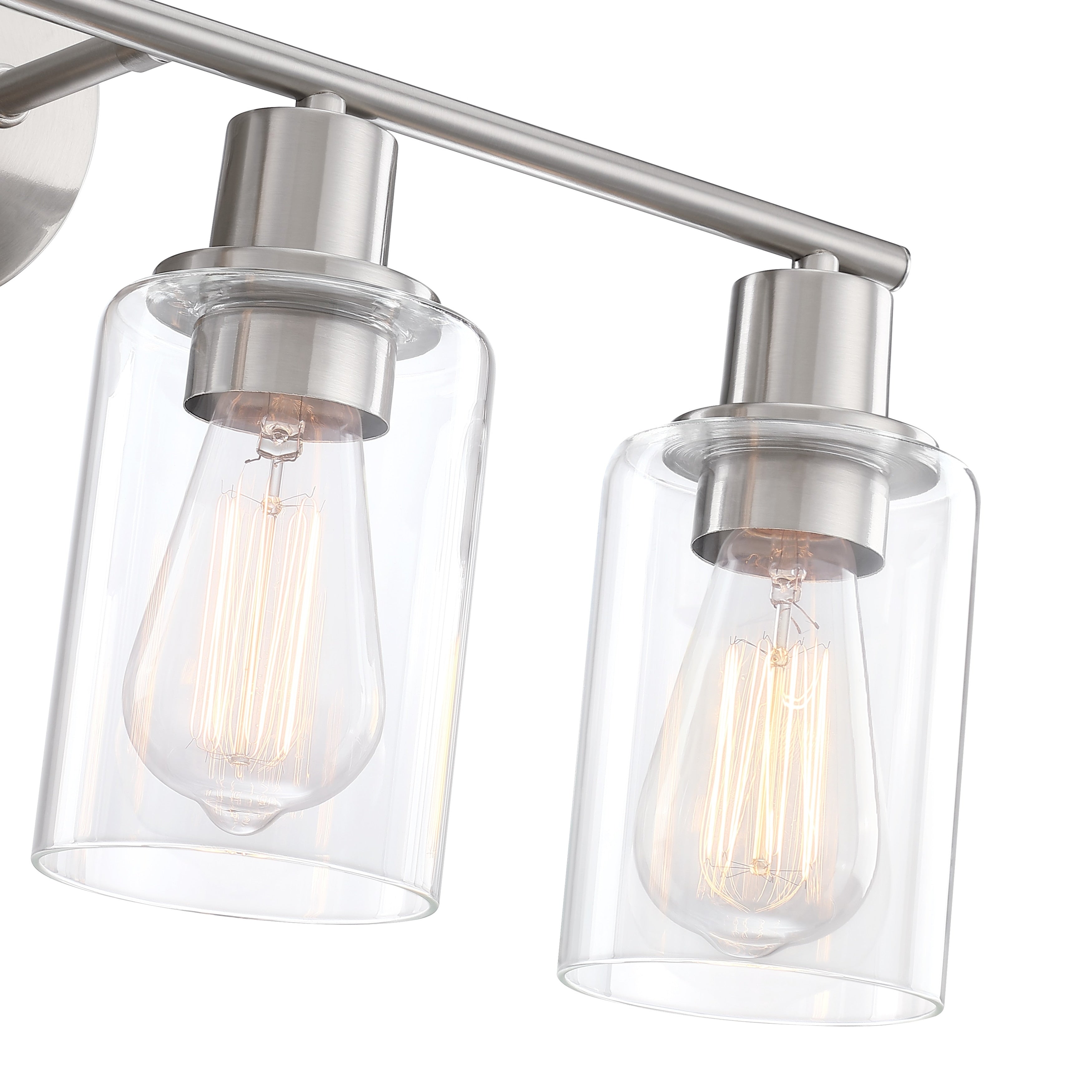 Luminaires de salle de bain vintage à 4 lampes