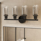 Luminaires de salle de bain vintage à 4 lampes