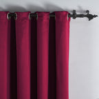 Ensemble de rideaux occultants (2 panneaux et 2 embrasses assorties)