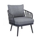 Ensemble de meubles de patio extérieur 4 pièces