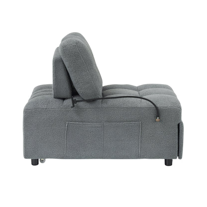 Canapé-lit convertible de 40,2 pouces pour salon ou bureau