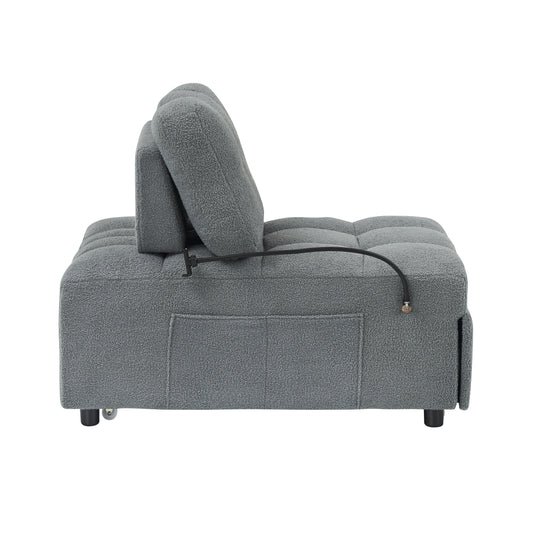 Canapé-lit convertible de 40,2 pouces pour salon ou bureau