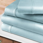 Parure de lit unie en coton égyptien 400 fils par Superior