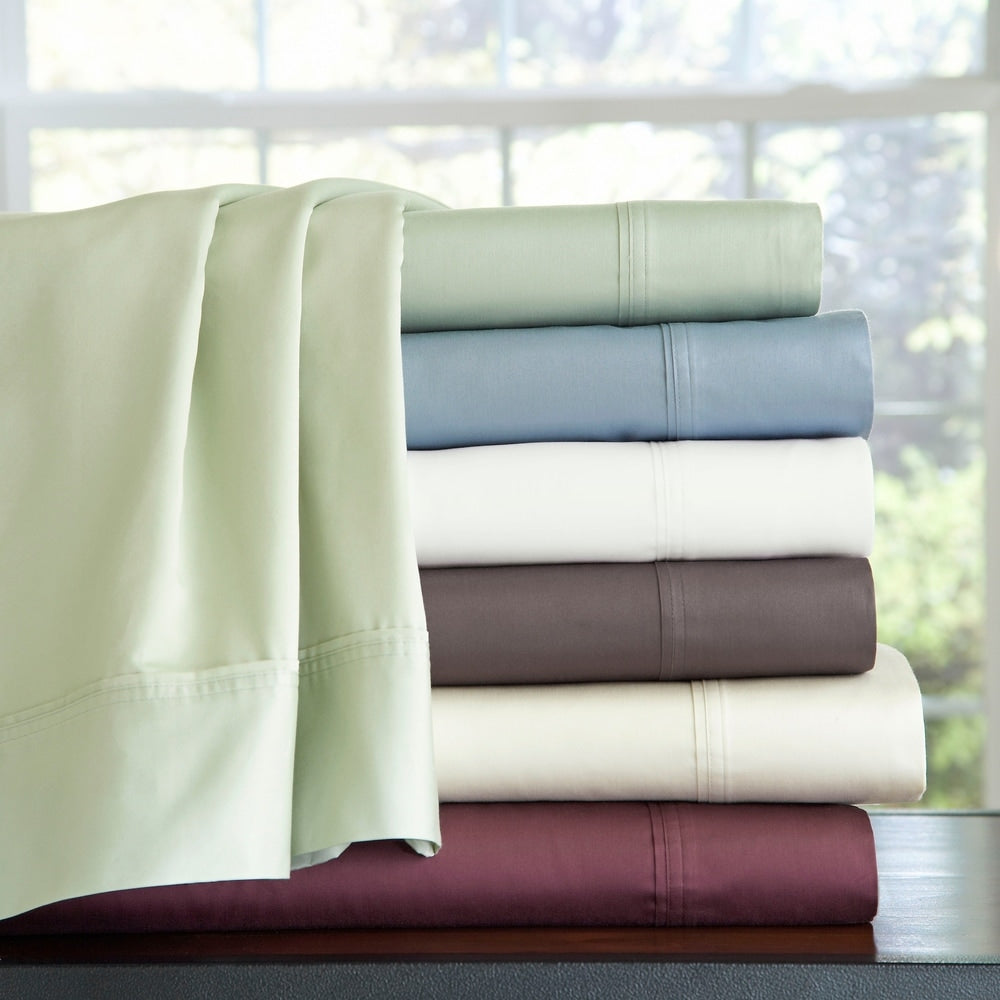 Taies d'oreiller en coton Pima 400 fils