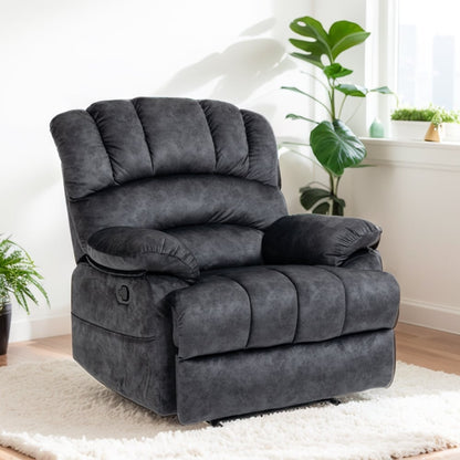 Fauteuil inclinable manuel surdimensionné 41 W, canapé inclinable extra large