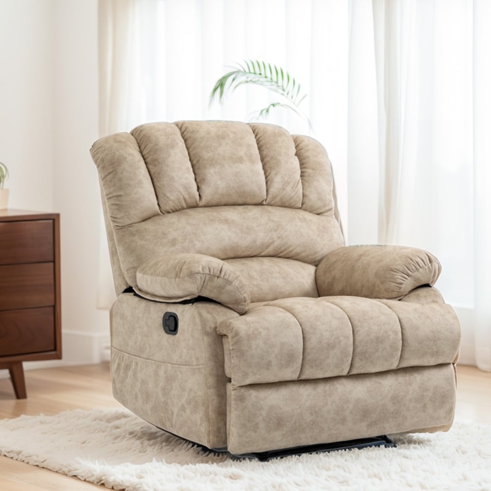 Fauteuil inclinable manuel surdimensionné 41 W, canapé inclinable extra large