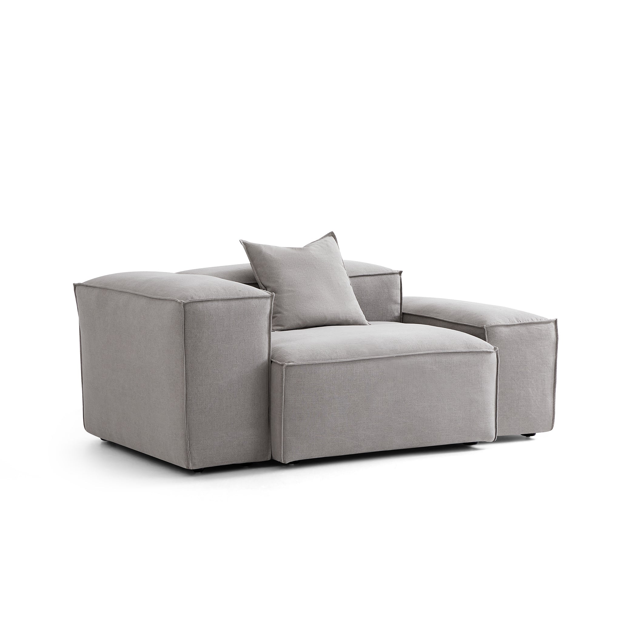 Freedom Modular New Gray Accent Armchair