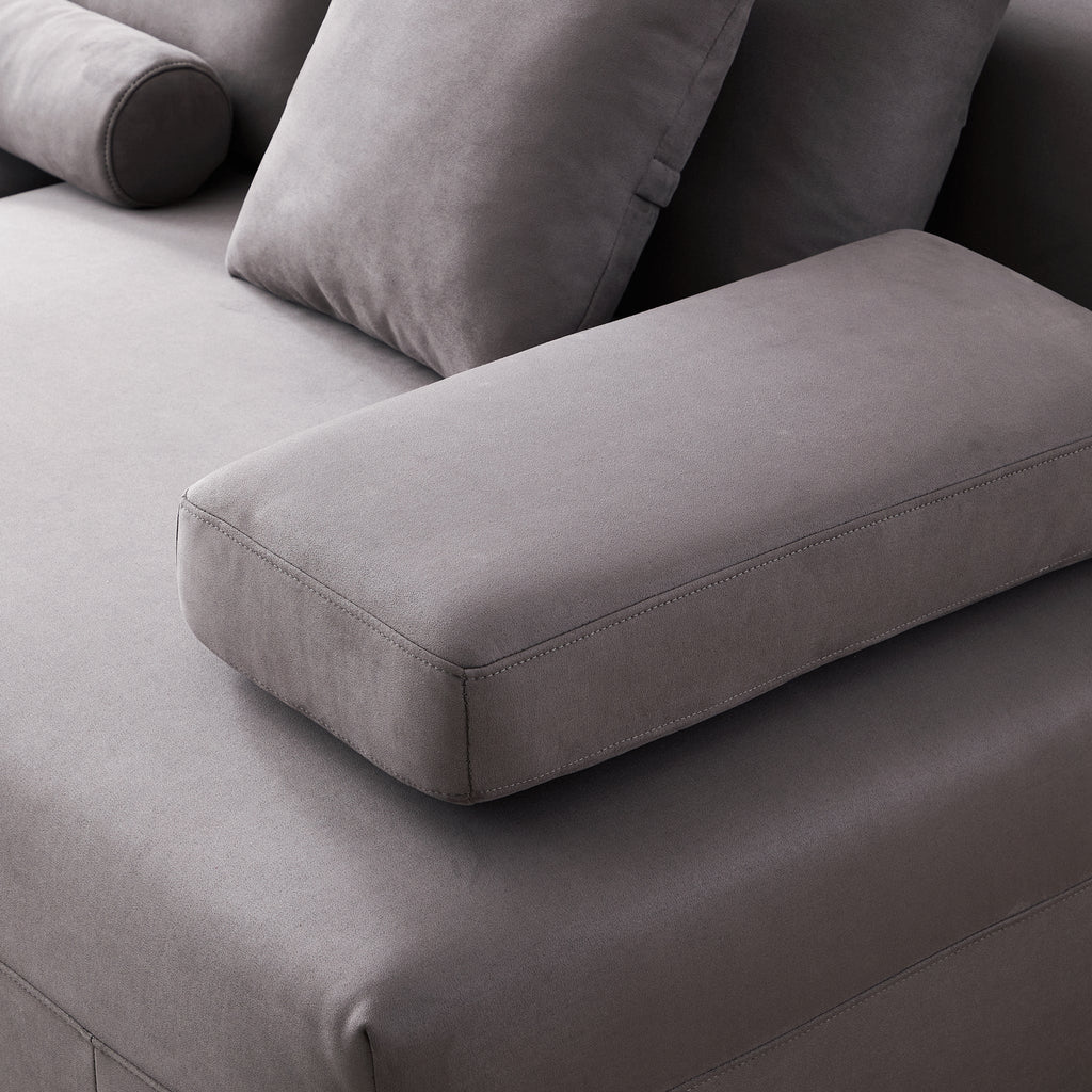 Composition Wabi-Sabi Beige Sofa