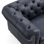 Durango Chesterfield Top Grain Leather Tufted Sofa