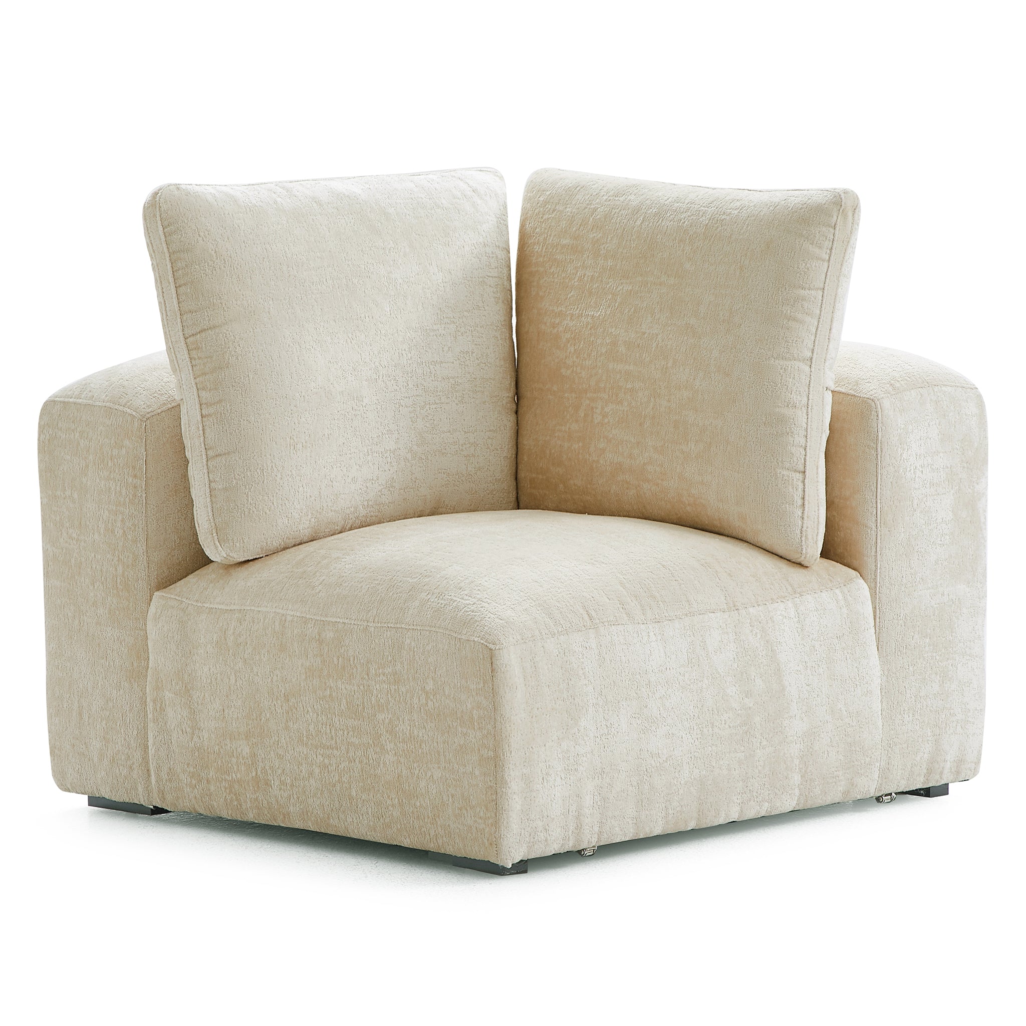 L'ensemble de canapés jaunes Empress