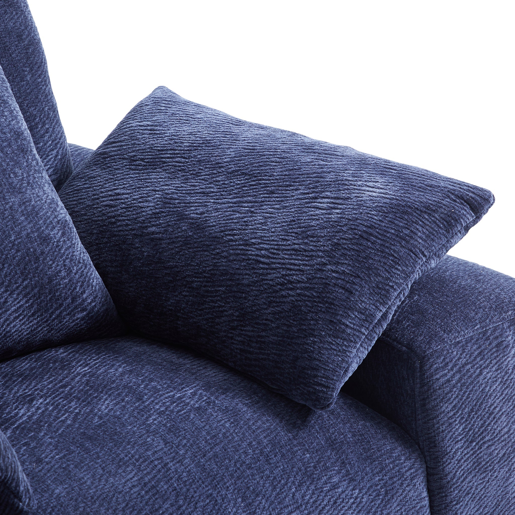 Le canapé d'angle en U bleu marine Empress