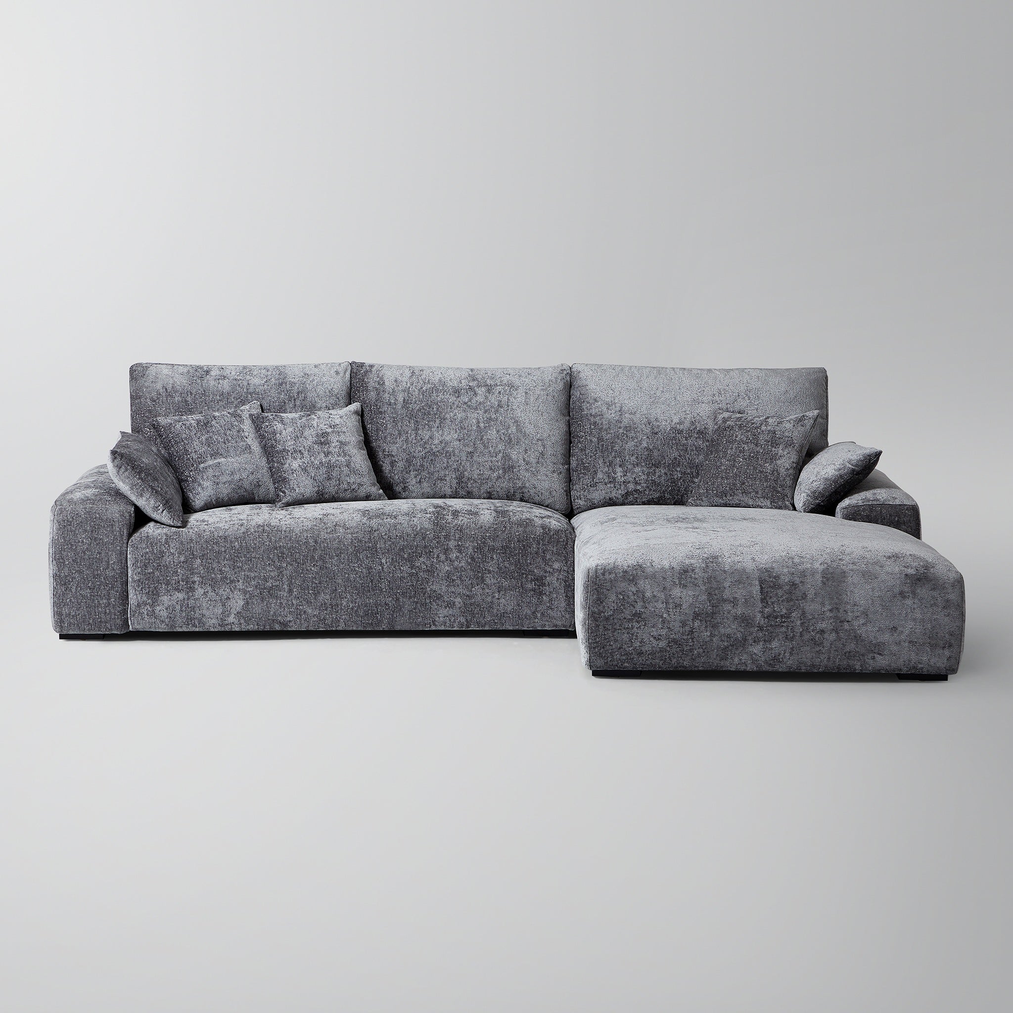 Le canapé d'angle beige Empress