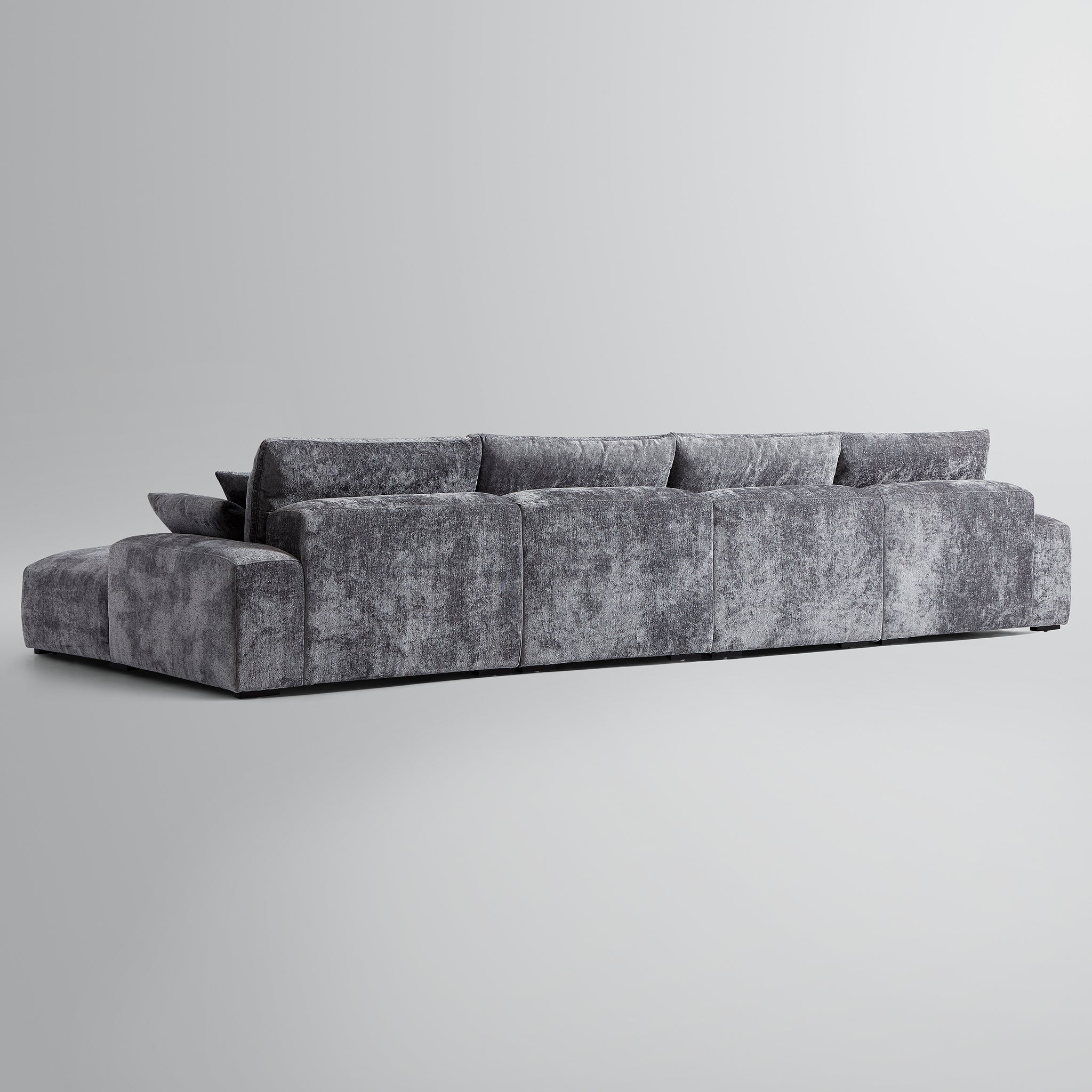 Le canapé sectionnel en U beige Empress