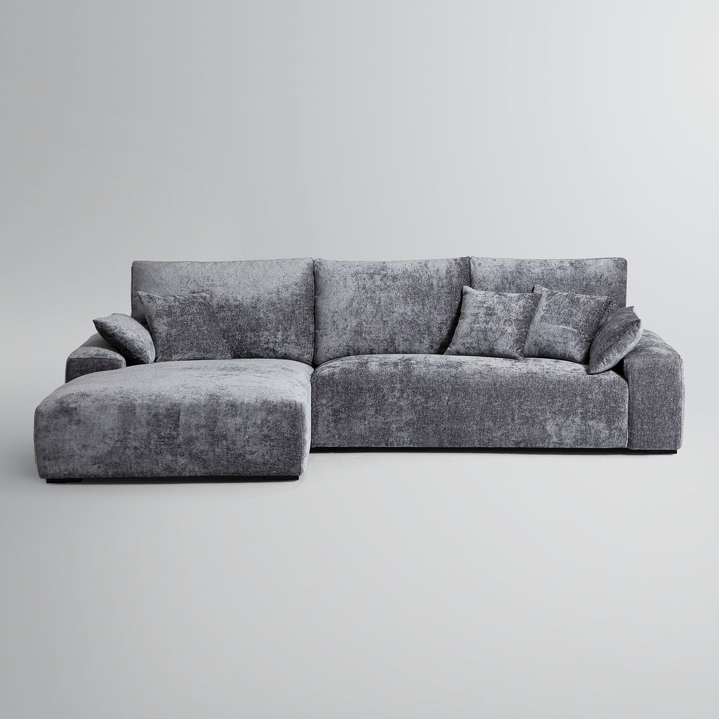 Le canapé d'angle jaune Empress