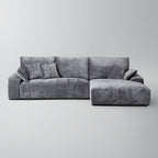 Le canapé d'angle jaune Empress