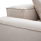 Canapé d'angle modulaire Freedom kaki