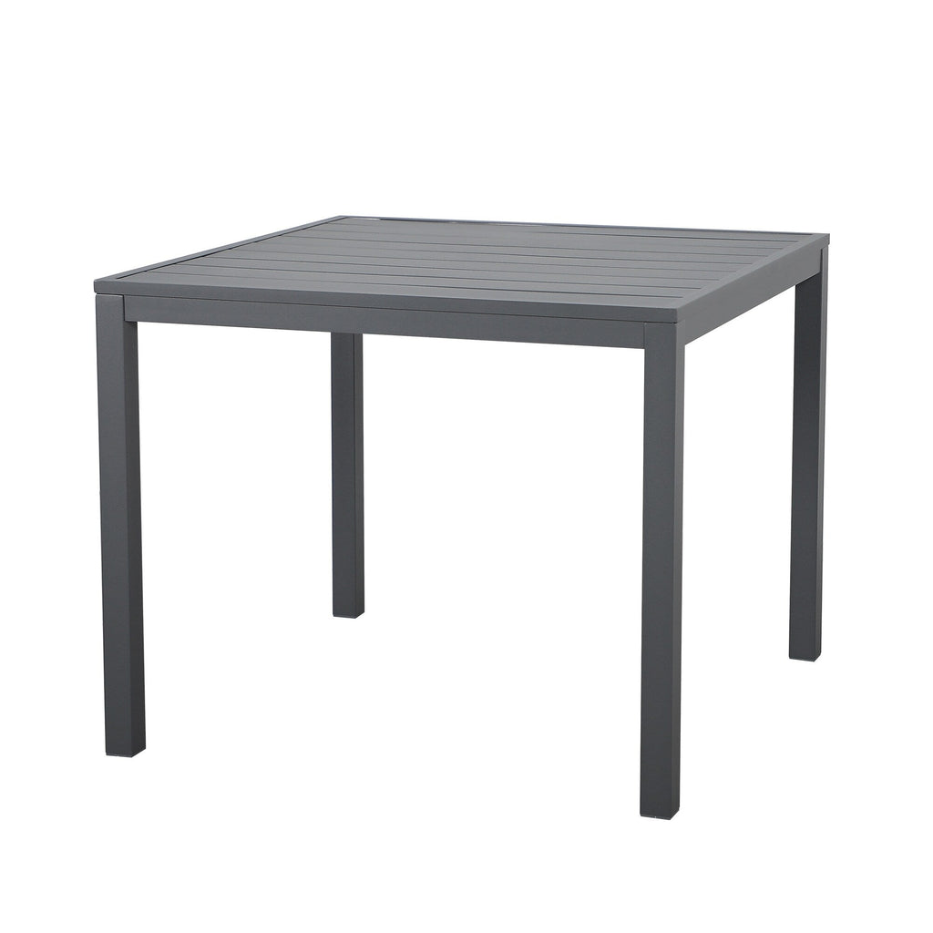 Ensemble de salle à manger d'extérieur en aluminium 5 pièces