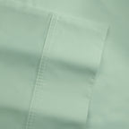 Parure de lit Pointehaven en coton à fibres longues 500 fils avec poche extra profonde