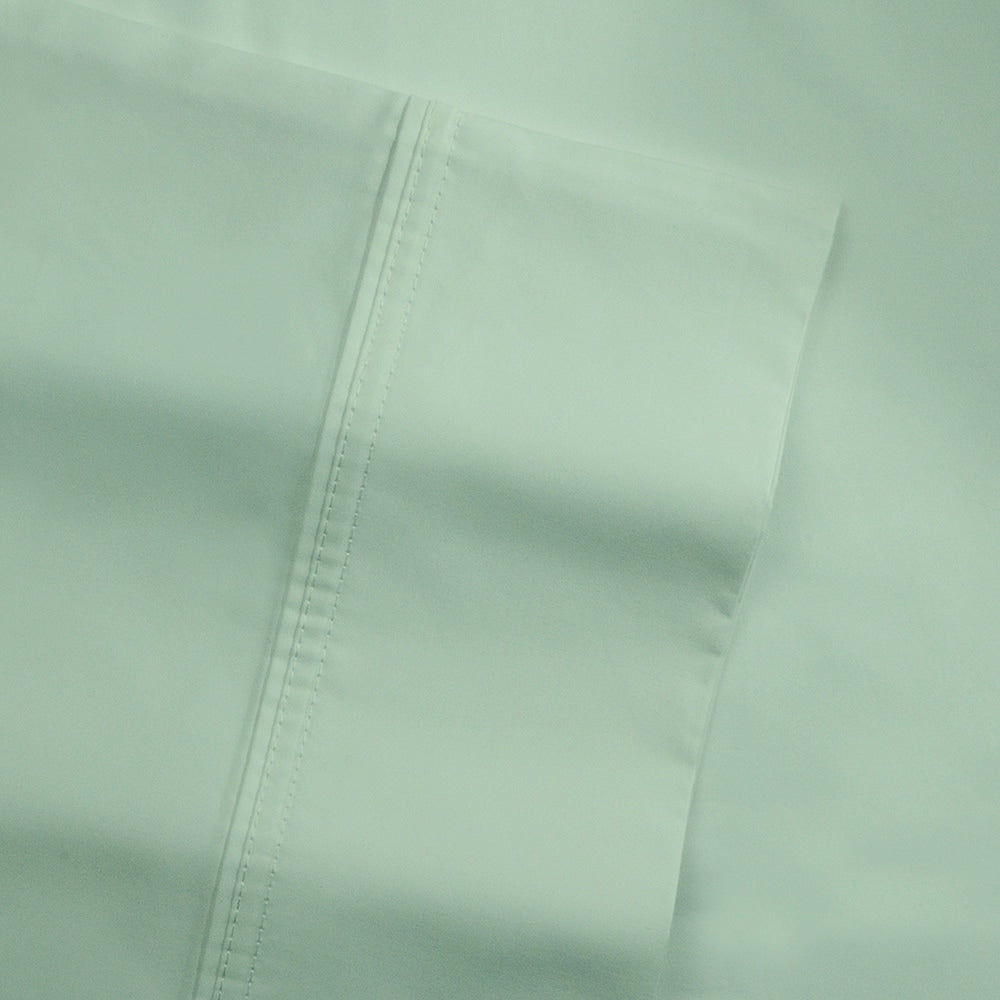 Parure de lit Pointehaven en coton à fibres longues 500 fils avec poche extra profonde