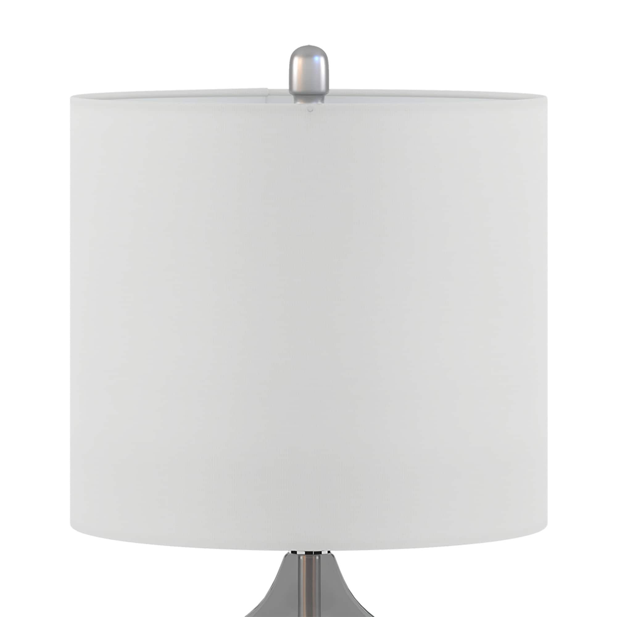 Lampe de table en verre courbé Ellipse, lot de 2