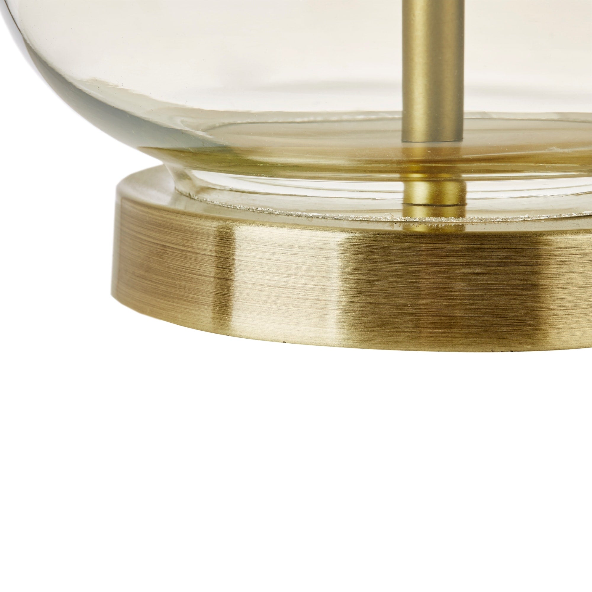 Lampe de table en verre courbé Ellipse, lot de 2