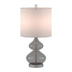 Lampe de table en verre courbé Ellipse, lot de 2