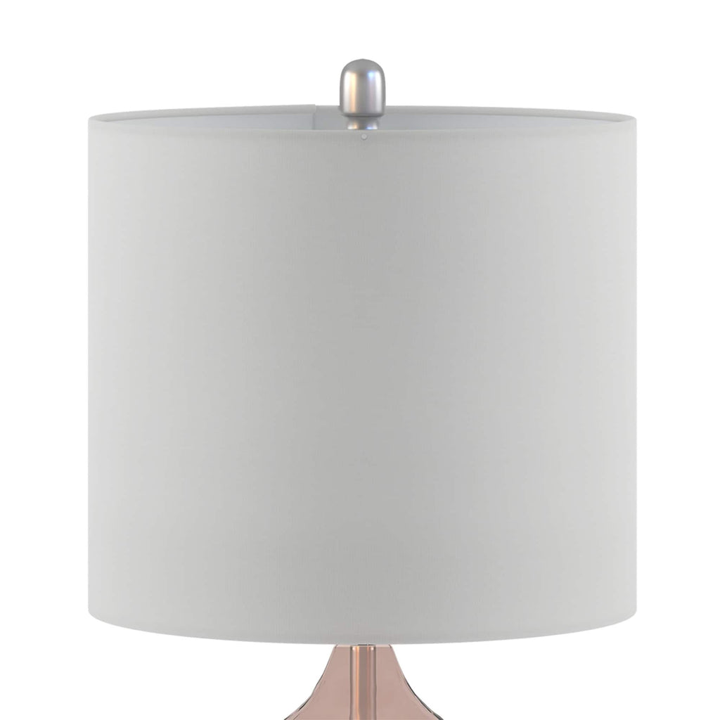 Lampe de table en verre courbé Ellipse, lot de 2