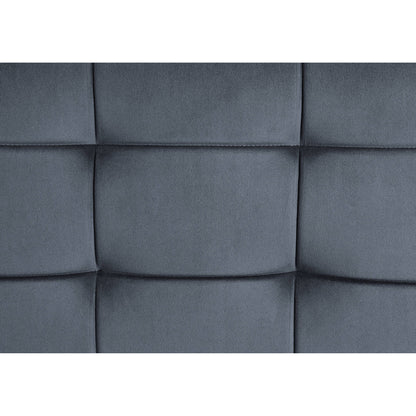 Canapé causeuse capitonné en velours de 51 pouces avec coussin d'assise en mousse à mémoire de forme pour le salon