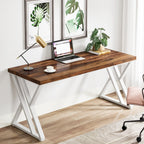 Bureau d'ordinateur robuste 55 pouces, bureau de bureau