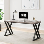 Bureau d'ordinateur robuste 55 pouces, bureau de bureau