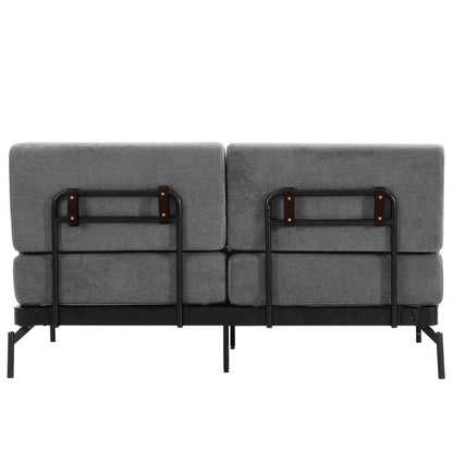 Canapé-lit 2 places de 59 pouces avec ports USB flexibles