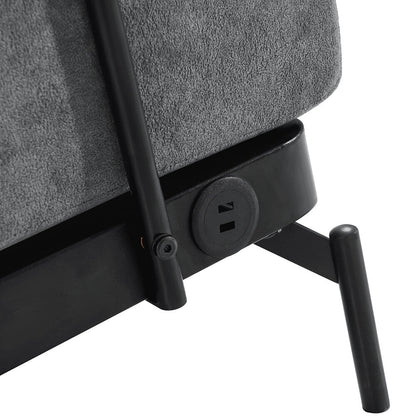 Canapé-lit 2 places de 59 pouces avec ports USB flexibles