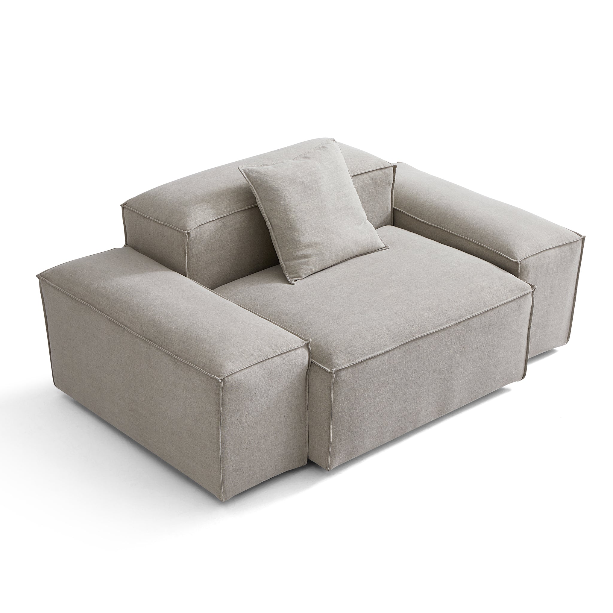 Fauteuil d'appoint modulaire Freedom beige