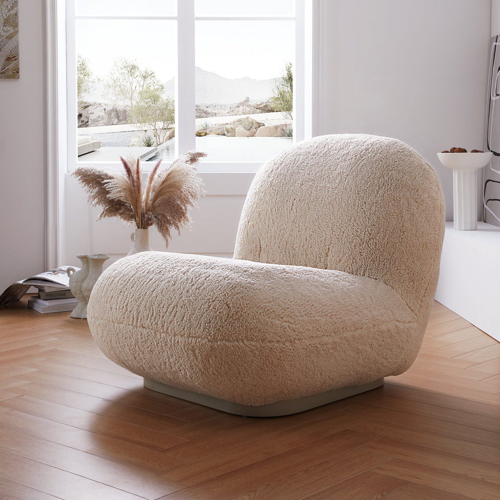 Fauteuil d'appoint Puff Cream