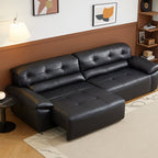 Ridhay Leather Sleeper Sofa
