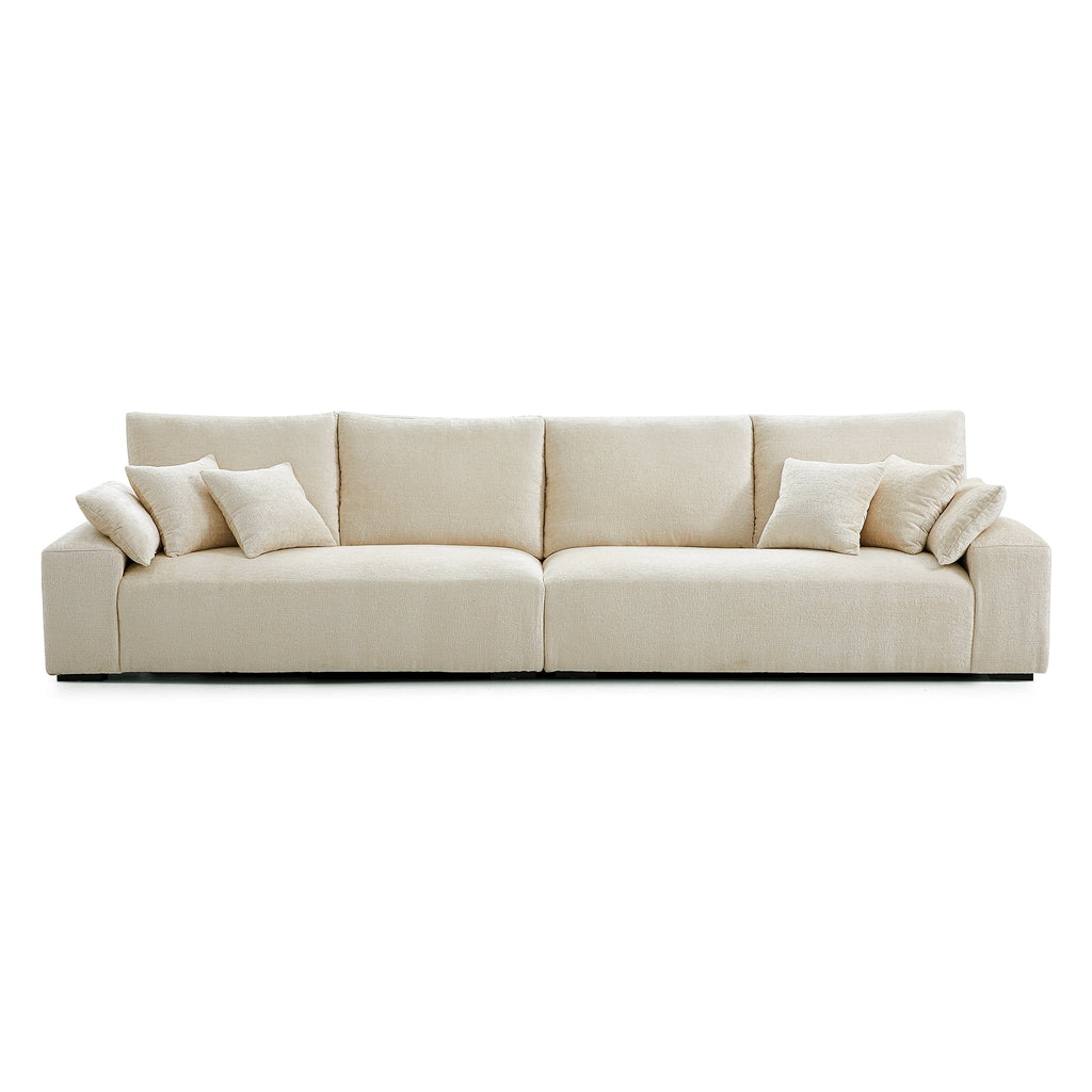 L'ensemble de canapés gris Empress