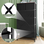Commode verticale à 6 tiroirs de Crestlive Products