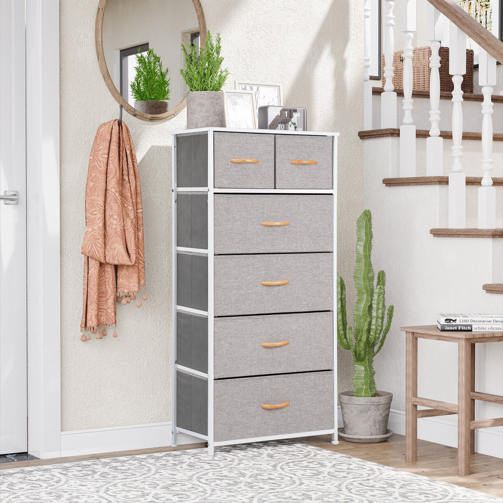 Commode verticale à 6 tiroirs de Crestlive Products