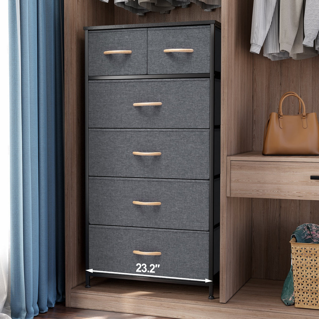 Commode verticale à 6 tiroirs de Crestlive Products