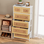 Commode verticale à 6 tiroirs de Crestlive Products