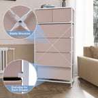 Commode verticale à 6 tiroirs de Crestlive Products