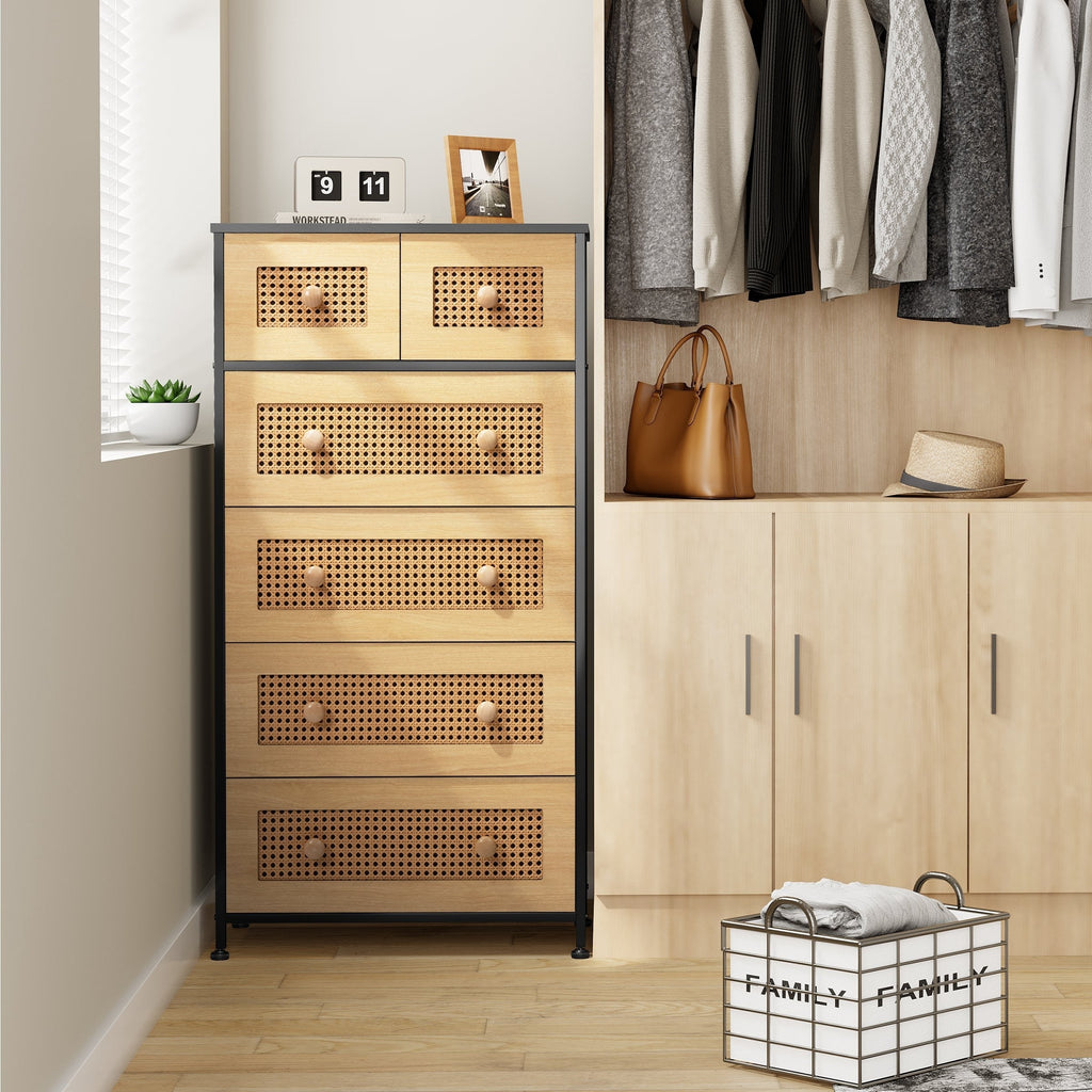 Commode verticale à 6 tiroirs de Crestlive Products