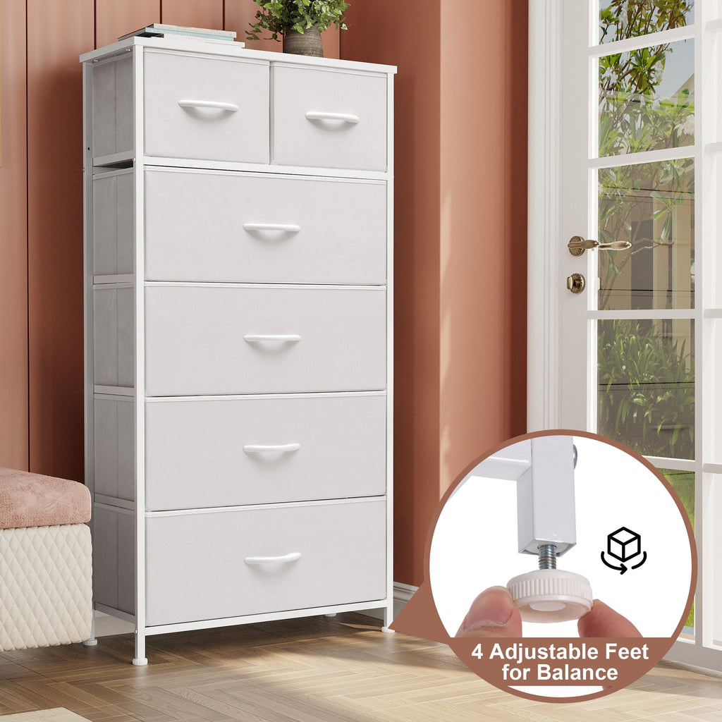 Commode verticale à 6 tiroirs de Crestlive Products
